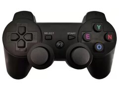 Controller wireless DoubleShock compatibil cu Playstation 3, negru